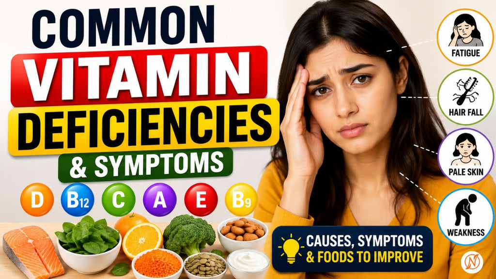 Common Vitamin Deficiencies and Symptoms