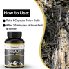 Nutrazin Shilajit Premium Capsules for Energy, Strength, Vitality & Wellness
