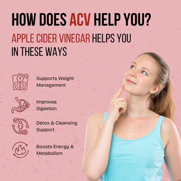 Apple Cider Vinegar Effervescent Tablets Apple Flavour | Daily Wellness Supplement | 15 Tablets