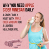 Apple Cider Vinegar Effervescent Tablets Apple Flavour | Daily Wellness Supplement | 15 Tablets