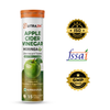 Apple Cider Vinegar Moringa Effervescent Tablets | Green Apple Flavour | 750mg ACV | 15 Tablets