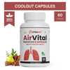 Nutrazin AirVital Capsules for Lung Detox, Easy Breathing, Immunity & Respiratory Wellness Support