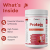 Protein Powder Strawberry Flavour | High Protein Supplement for Muscle Support & Daily Nutrition | 200g