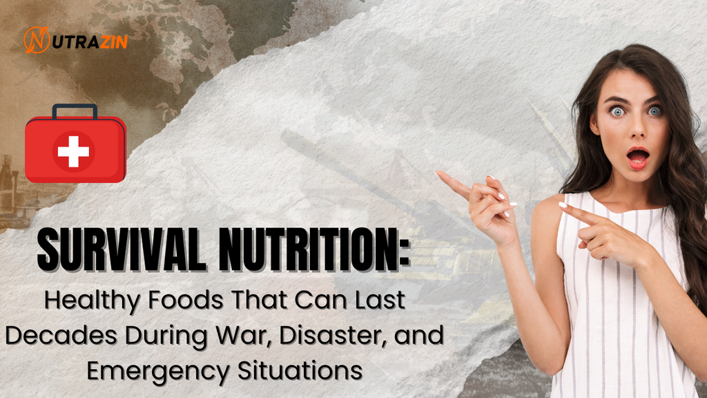 Survival Nutrition: Healthy Foods That Can Last Decades During War, Disaster, and Emergency Situations