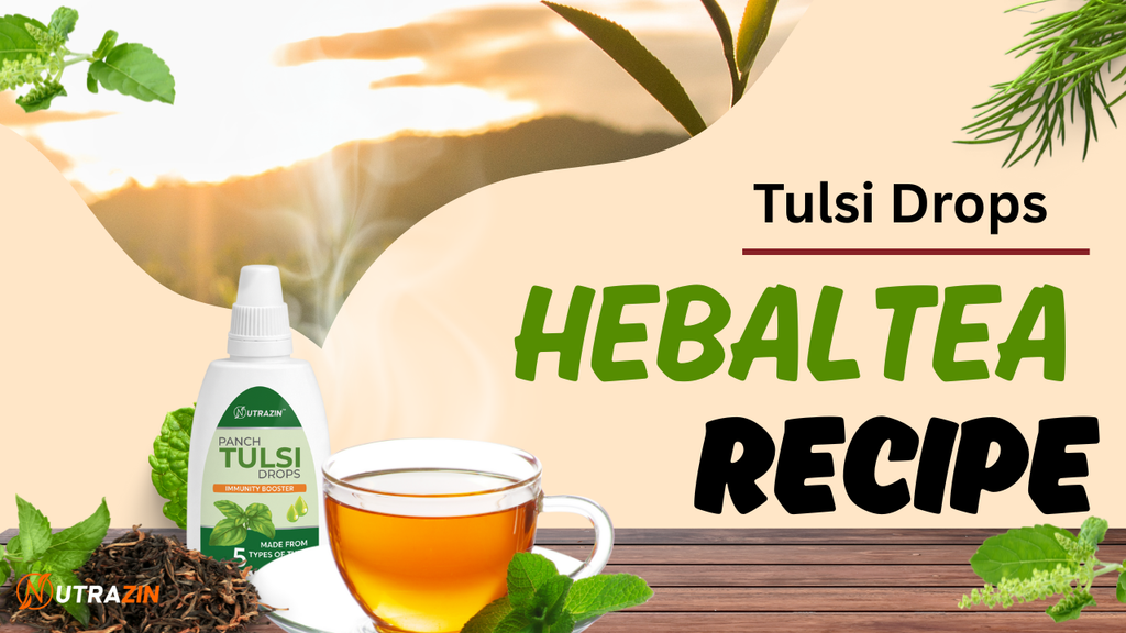 5 Powerful Herbal Tea Recipes with Tulsi Drops for Hair, Gut, Immunity & Complete Wellness