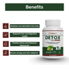 Nutrazin Detox Green Capsules for Daily Cleanse, Alkaline Balance & Natural Detox Support