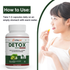 Nutrazin Detox Green Capsules for Daily Cleanse, Alkaline Balance & Natural Detox Support