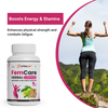 Nutrazin FemCare Herbal Capsules for Hormonal Balance, Period Care & Women's Wellness Support