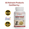 Nutrazin Safed Musli Capsules for Strength, Stamina & Vitality | Performance & Energy Support | 60 Herbal Capsules