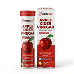 Apple Cider Vinegar Effervescent Tablets Apple Flavour | Daily Wellness Supplement | 15 Tablets