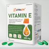 Nutrazin Vitamin E 400mg Softgel Capsules – Skin Glow, Antioxidant & Immunity Support