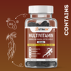 Nutrazin Multivitamin for Men | Ginseng & Multimineral Softgels for Strength, Energy & Immunity