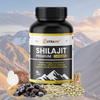 Nutrazin Shilajit Premium Capsules for Energy, Strength, Vitality & Wellness