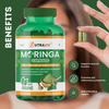 Nutrazin Organic Moringa Capsules | 100% Pure Moringa Leaf Extract for Immunity, Energy & Antioxidant Support