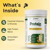 High Protein Powder Kesar Badam Pista Flavour | Vitamins, Minerals & Antioxidants | Daily Nutrition | 200g