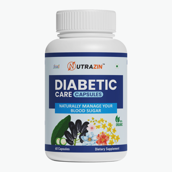 Nutrazin Diabetic Care Capsules | Natural Blood Sugar & Wellness Support