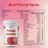 Protein Powder Strawberry Flavour | High Protein Supplement for Muscle Support & Daily Nutrition | 200g